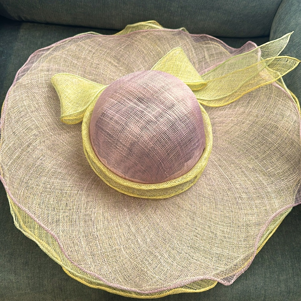 Toucan Collection Yellow and Purple Hat